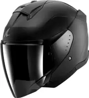 Shark Skwal Jet Blank, open face helmet , color: Matt-Black , size: M