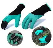 Garden Gloves With Fingertips Claws Quick and Easy To Dig and Plant Sheath