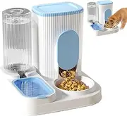 Automatic Cat Feeder - Cat Food Dispenser Hollow Baffle to Block Pet | Tightly Sealed Cover Auto Dog Bowl with Customize Feeding | Feeder Automatic with Timer Ensuring Pet Food and Water Hygiene