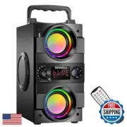 TENMIYA 40W(60W Peak) Portable Bluetooth Speakers with Subwoofer Wireless Ste