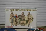 dragon model kit 1/35 u.s. tank crew nw europe 1944