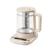 Joyoung Electric Glass Kettle with Tea Basket Multifunction Cooking Boiler 1.5L