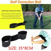 Golf Swing Training Aid Arm Band Posture Corrector Motion Belt Free Shipping
