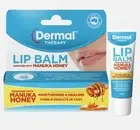 3 × Dermal Therapy Lip Balm with Manuka Honey 10g Intensive Hydration MGO 400+ o