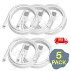 Lot of 5X USB Charger Cable Cord For Apple iPhone 6 7 8 X XR 11 12 13 14 Pro Max