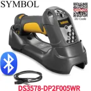 Symbol DS3578-DP2F005WR Wireless Bluetooth 2D Handheld Barcode Scanner USB Kit
