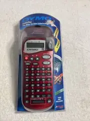 DYMO LetraTag Handheld 2004 Label Maker Printer Red