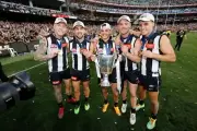 COLLINGWOOD MAGPIES PREMIERS AFL FOOTBALL TEAM PLAYER POSTER,FREE POST,BARGAIN,1