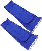 [HONMEET] Arm Sleeves Volleyball Soccer Shin Guards Padded Leg Sleeve Breathable Mesh Design Comfortable Fit