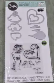 Sizzix Framelits w/Stamps - Bird Love #661855