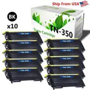10PK TN 350 TN-350 toner cartridge for IntelliFax 2820 MFC-7220 Printer