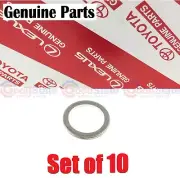 Genuine Lexus LS600 hL UVF46 LX450 FZJ80 LX450 d VDJ201 Plug Washer Gasket x10 (for: Lexus)