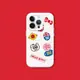 犀牛盾 適用iPhone SolidSuit經典背蓋防摔手機殼/Hello Kitty-Label