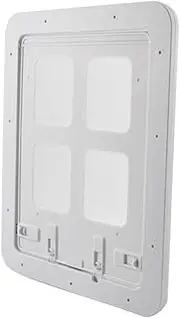 NOLITOY Pet Flap Door Flexible Household Cat and Dog Flap for Secure Entry Space Saving Design Durable Mesh Screen for Homes and Offices