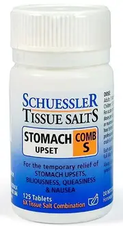 Schuessler Tissue Salts Comb S | 125 tablets