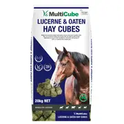 MULTICUBE Lucerne & Oaten Hay Cubes - 20kg