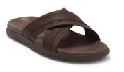 Sperry Gold Cup Regatta X Strap Criss Cross Brown Sandal Men's sizes 7-14/NEW!!!