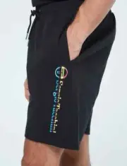 NWT Sergio Tacchini ALTOMONTE Mens XXL Fleece Tennis Shorts EMBROIDERED LOGO
