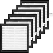 XBWW 6 Packs H13 True HEPA Replacement Filter Compatible with Tenergy Sorbi DH02 1000ml Air Dehumidifier and Air Purifi-er and Also Compatible with Afloia AQ8 Q8 / Honati DP2201 / Hysure Q7
