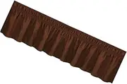MAGICLULU Luxury Single Bed Sheet Set Elastic Fitted Sheet Pleated Skirt Bed Solid