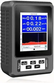 Mellisso Geiger Counter Nuclear Radiation Detector β Y X-Ray Detector Real-Time Mean Cumulative Dose Modes Radioactive Tester