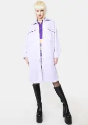 Lift Me Up Sherpa Shirt Jacket
