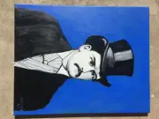 Dr. C Portrait painting by Brandy Devoid