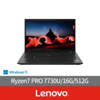 在飛比找momo購物網優惠-【ThinkPad 聯想】14吋R7商用筆電(L14/Ryz