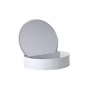 Gift Company Cosmetic box Spa M, make-up box with mirror, MDF, flannel, 26 cm