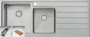 Oliveri Apollo 1 & 3/4 Bowl Sink With Drainer