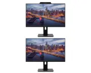 Acer B277 D 27-inch 1080P Full HD IPS 75 Hz 4 ms Monitor, 2-Pack