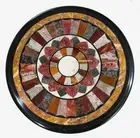 18" Marble coffee Table Top Inlay Work Handicraft luxurious Table Home Decor