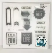 Close To My Heart Stamp Set My Life Cricut Bundle