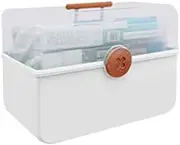 Xunweiad Household Large-Capacity Box Dormitory Portable Family Storage Box Elegant White