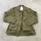 Toteme Jacket Womens 34 Org.$630 Army Jacket Khaki Green Military Coat nwt