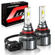 2X HIR2 9012 LED Headlight Globes Bulbs 60W Bright For Chrysler 200 2011-2015
