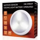 Motion Sensor Ceiling Light Battery Operated Natural White Indoor Use