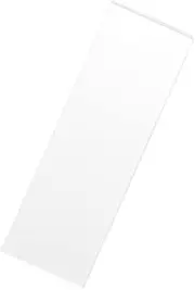 HOMOBABE 1PC Transparent Acrylic Cake Cream Scraper Baking Tool for Smooth Cake Making Essential Pastry Cutter for Home Store Use Safe Baking Scraper