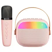 Kids Karaoke Machine Bluetooth-Compatible 5.3 with Wireless Microphone Karaoke S