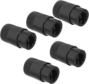 WHAMVOX Replacement Knobs for Guitar Volume Controller Knobs 5pcs Plastic Guitar Volume Potentiometer Caps