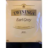 在飛比找蝦皮購物優惠-Twinings 伯爵茶茶包 100入