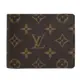 Louis Vuitton LV M60895 Monagram 經典老花對開短夾