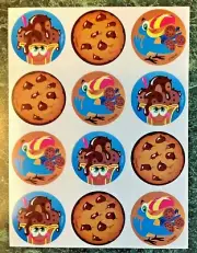 VTG TREND Scratch & Sniff Sundae Stinky Sticker Sheet CHOCOLATE Scent 90s GLOSSY