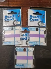 3 × POLYMID Cord Griffin Beading Stringing Thread Lavander No. 1
