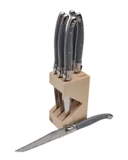 Jean Dubost 6pc Knife Block Set