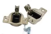 Compact 33 Hinge (Screw on Type) for face Frame cabinets with Screws -2 Pack