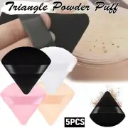 5 PCS Cosmetic Puff Triangle Sponge Powder Puffs Make Up Tool Cotton MakeUp Mini