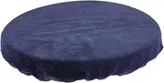 Toddmomy Collapsible Round Stool Cushion Portable and Lightweight Folding Seat Pad for Camping Travel and Outdoor Activities Durable Wear Material for Easy Maintenance
