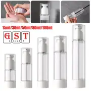 2-10Pcs Vacuum Pump Bottle Empty Lotion Sub-Bottling Airless Bottle Container AU