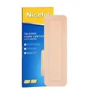 Niceful Ultra Soft Silicone Foam Dressing 4"x12" - Large Bandages for Wounds,...
